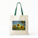 Organic Garden Sunflower Tote Bag