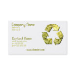 Save Money Recycle Business Card