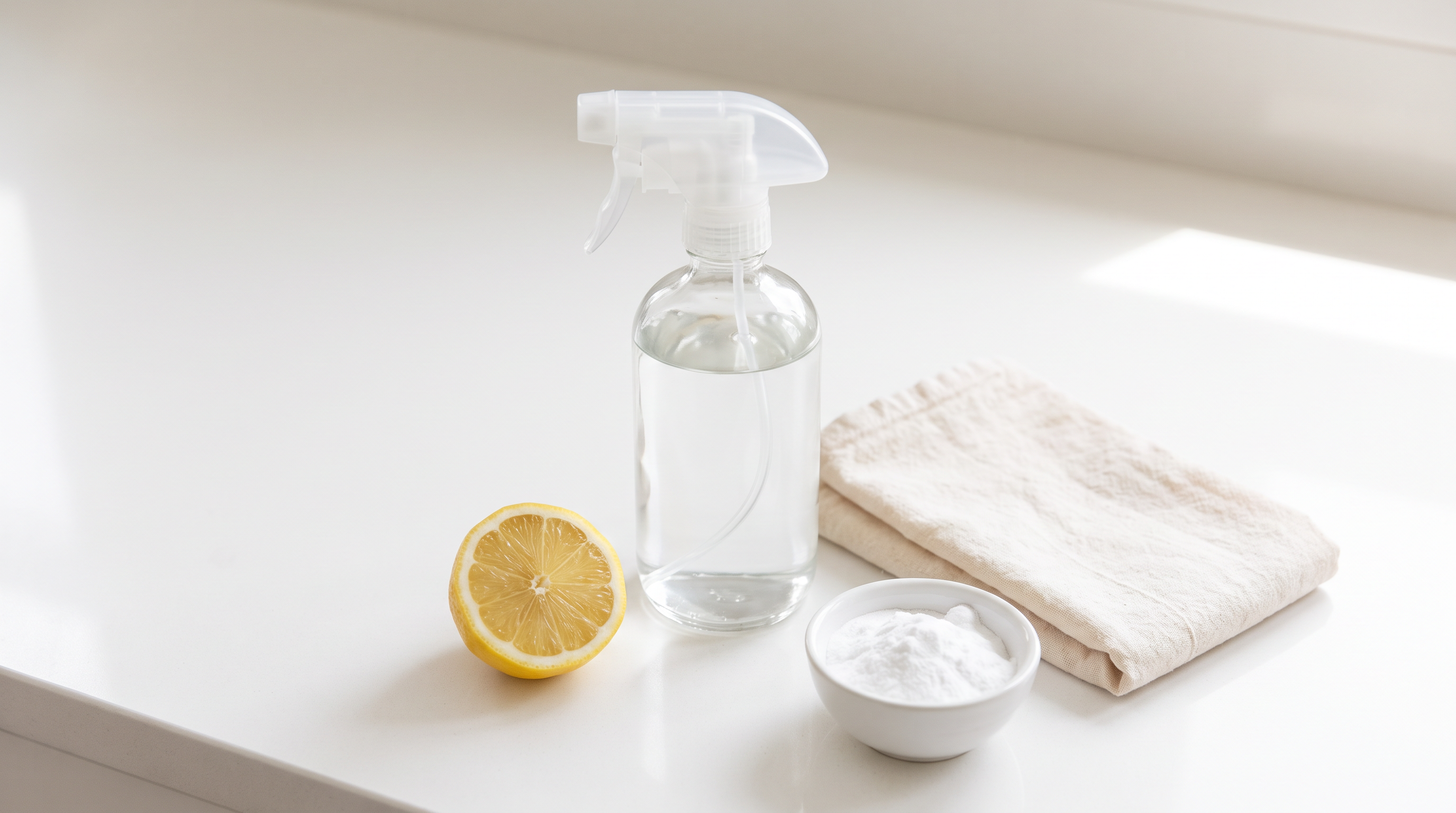 Photo of a fast-drying window cleaner spray